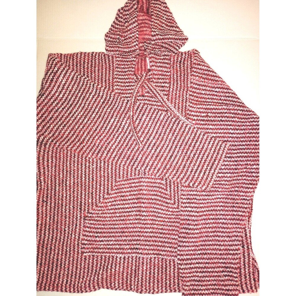 Baja Hoodie Hippie Surfer Drug Rug Men's Size Medium